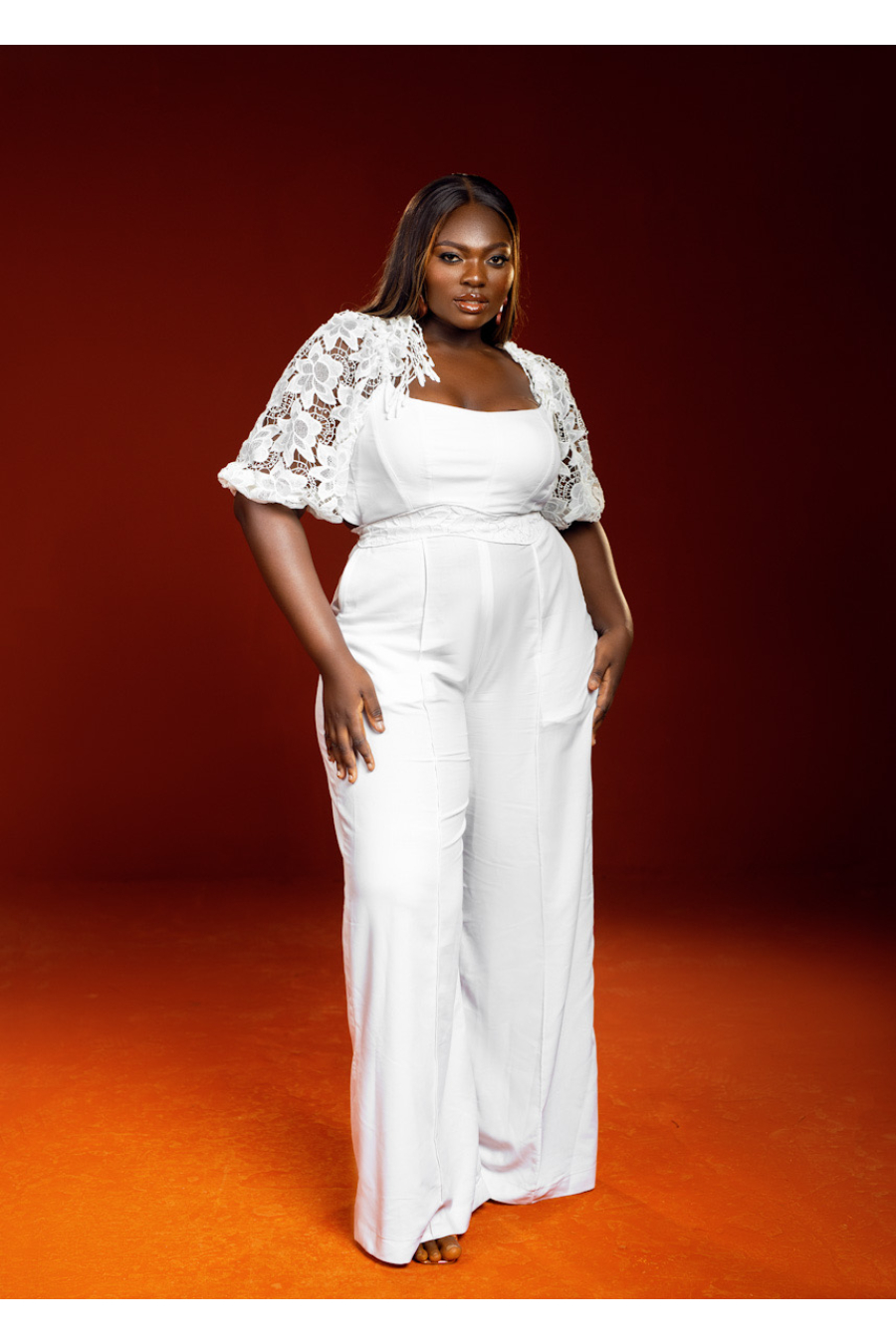 Salma Scallop Jumpsuit